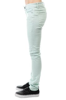 Джинсы узкие женские Roxy Suntrippercolor J Pant Bleached Aqua