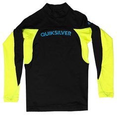 Гидрофутболка детская Quiksilver Performerboyls Black/Safety Yellow