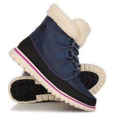 Сапоги зимние детские Sorel Cozy Carnival Dark Mountain Black