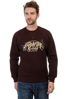 Толстовка свитшот Anteater Crewneck-mixlogo Brown