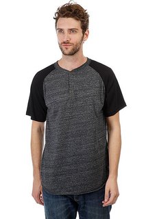 Футболка DC Enderlin Henley Charcoal Heather