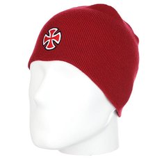 Шапка Independent Cross Skull Oxblood