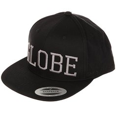 Бейсболка с прямым козырьком Globe Matlock Cap Black