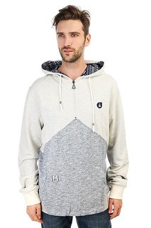 Толстовка кенгуру Picture Organic Dwight Grey Melange Dark Blue
