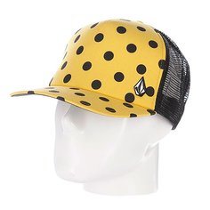 Бейсболка женская Volcom Crowned Queen Cheese Hat Yellow