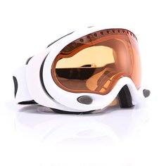 Маска Oakley A Frame Snow Matte White Persimmon