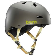 Шлем для сноуборда женский Bern Water Macon Matte Grey