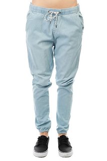 Штаны прямые женские Roxy Easybeachydenim J Pant Light Blue