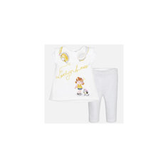 Комплект: футбола и леггинсы для девочки Mayoral