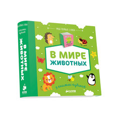 9 книжек-кубиков "В мире животных", Мои первые слова Clever