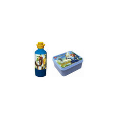 Набор бутылочка и контейнер для ланча, Лего Чима, голубой Jazwares