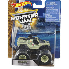 Машинка 1:64,  Monster Jam, Hot Wheels Mattel