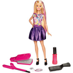 Игровой набор «Цветные локоны», Barbie Mattel