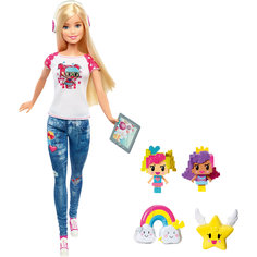 Кукла-геймер из серии «Barbie и виртуальный мир» Mattel