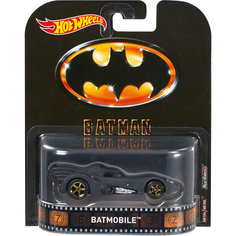 Тематическая премиальная машинка BATMOBILE KEATON, Hot Wheels Mattel