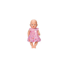 Платье для куклы, розовое, BABY born Zapf Creation