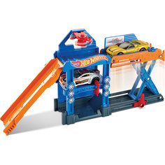 Трансформирующийся игровой набор Robo-Lift Speed Shop, Hot Wheels Mattel