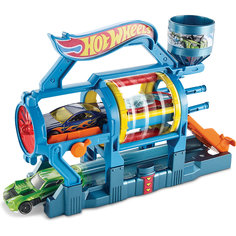 Трансформирующийся игровой набор Turbo Jet Car Wash, Hot Wheels Mattel
