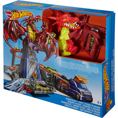 Набор "Битва с драконом", Hot Wheels Mattel