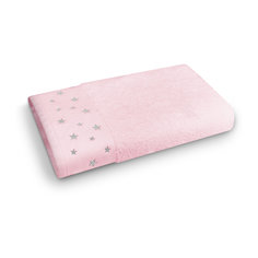 Полотенце махровое 70*140 Звездопад, Cozy Home, розовый