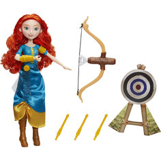 Модная кукла принцесса и ее хобби, Принцессы Дисней, Мерида Hasbro