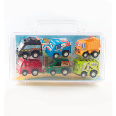 Набор инерционных машинок, 6 шт. Дрофа Медиа