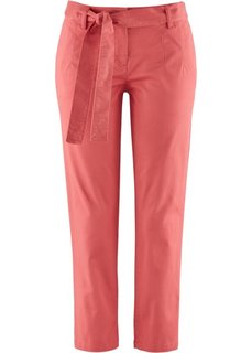 Брюки на лентах длины 7/8 (темно-синий) Bonprix