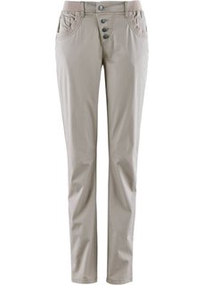 Стрейтчевые брюки-карго (индиго) Bonprix