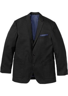 Пиджак Regular Fit в смеси льна и хлопка, cредний рост (N) (синий) Bonprix