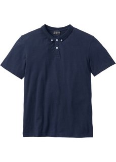Футболка-поло Slim Fit (темно-оливковый) Bonprix