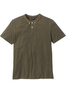 Футболка-поло Slim Fit (темно-синий) Bonprix