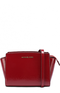 Сумка Selma Medium из лаковой кожи MICHAEL Michael Kors