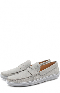 Кожаные мокасины с перемычкой Tod’s Tods