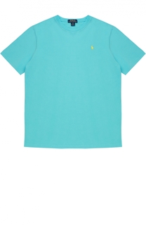 Футболка джерси с логотипом бренда Polo Ralph Lauren