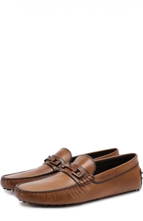 Кожаные мокасины с перемычкой Tod’s Tods