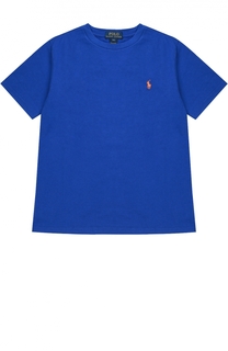 Футболка джерси с логотипом бренда Polo Ralph Lauren