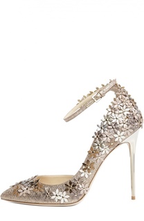 Кожаные туфли Lorelai с аппликацией Jimmy Choo