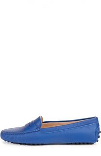 Кожаные мокасины Gommini с перемычкой Tod’s Tods