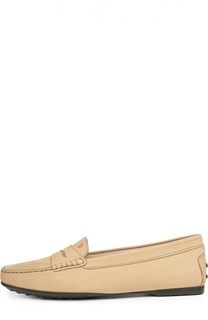 Кожаные мокасины Gomma Lu с перемычкой Tod’s Tods