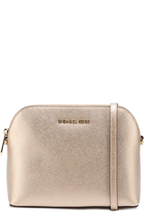 Сумка Cindy Large из металлизированной кожи MICHAEL Michael Kors