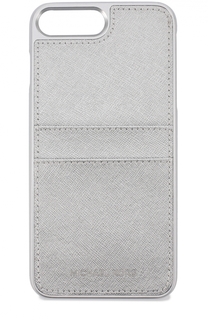 Чехол для iPhone 7 Plus из металлизированной сафьяновой кожи MICHAEL Michael Kors