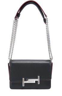 Сумка Double T mini на цепочке Tod’s Tods