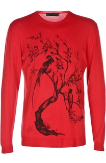 Вязаный пуловер Alexander McQueen