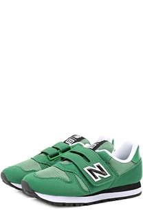 Комбинированные кроссовки 373 с застежкой велькро New Balance