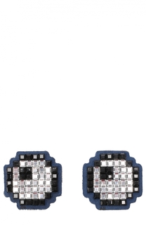 Стикер Eyes из замши Anya Hindmarch