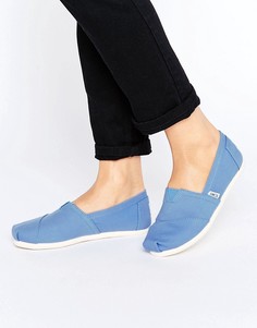Синие эспадрильи TOMS Regatta - Синий
