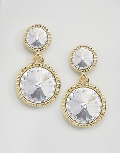 Серьги-подвески с камнями Ted Baker Ronda Rivoli - Золотой