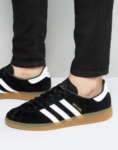 Черные кроссовки adidas Originals Munchen BB5296 - Черный