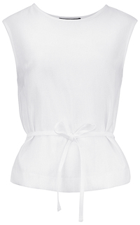 блузка с поясом La Reine Blanche