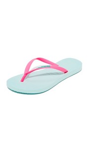 Узкие вьетнамки Pop Up с логотипом Havaianas